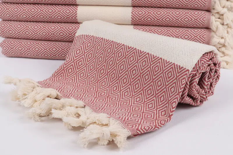 70x40 Cotton Diamond Towel, Thin towel, Luxury towel, Bachelor Party Favors, Family Gift, Bachelorette Party Decorations, Family Gift Basket - 4
