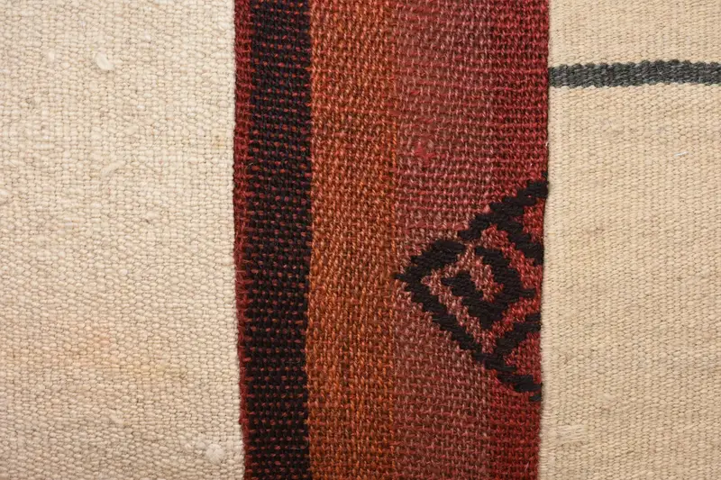 Tribal Pillow Case, Home Decor Pillow, 16x24 Beige Pillow, Interior Designer Pillow, Vintage Kilim Pillow, Pillow Cover, Yoga Cushion - 3