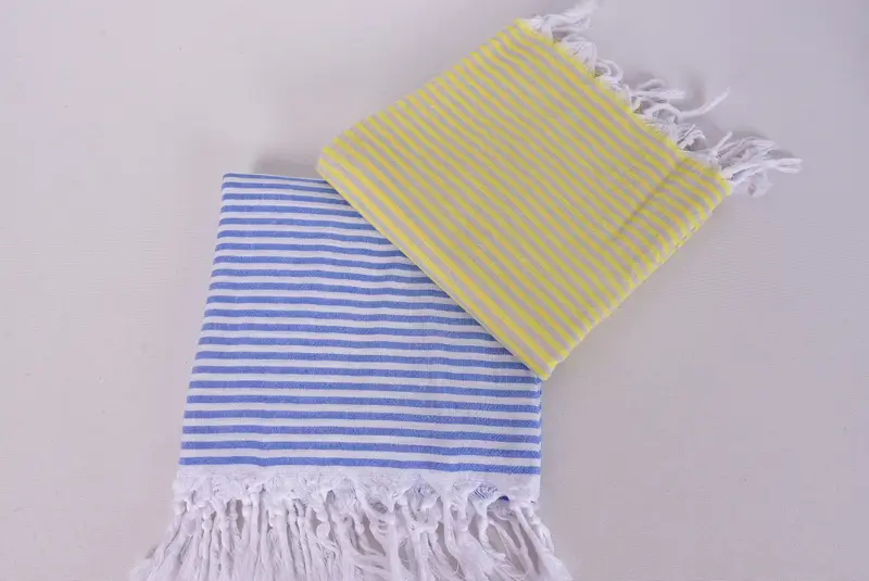Wedding Gifts Towel, Spa Towel, Gift Boxes Towel, Bachelorette Party Gift, Large Turkish Towel, 68x36 Cotton Striped Towel, Turkish Bath Towel Set - 11