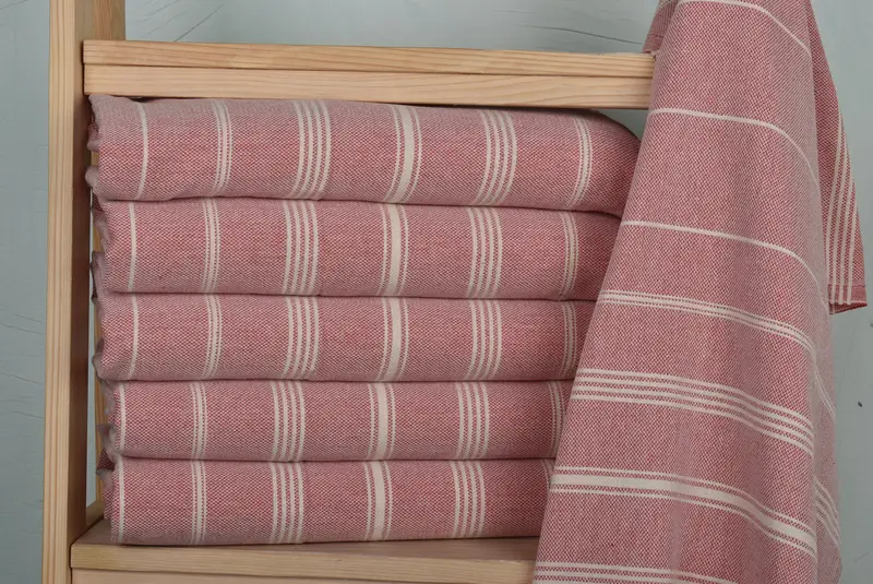 Spa Towel, Valentines Day Gift Idea, Best Friend Gift, Turkish Hand Towel, Monogram Kitchen Towel, Wedding Gift, 38x24 Cotton Striped Towel - 2