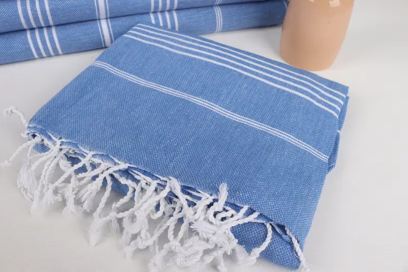 Strandhochzeitsbevorzugung, Brautduschengeschenke, Junggesellenparty -Gefälligkeiten, 70 x 40 Baumwollstreifentuch, absorbierendes türkisches Handtuch, Geschenk für ihn - 5