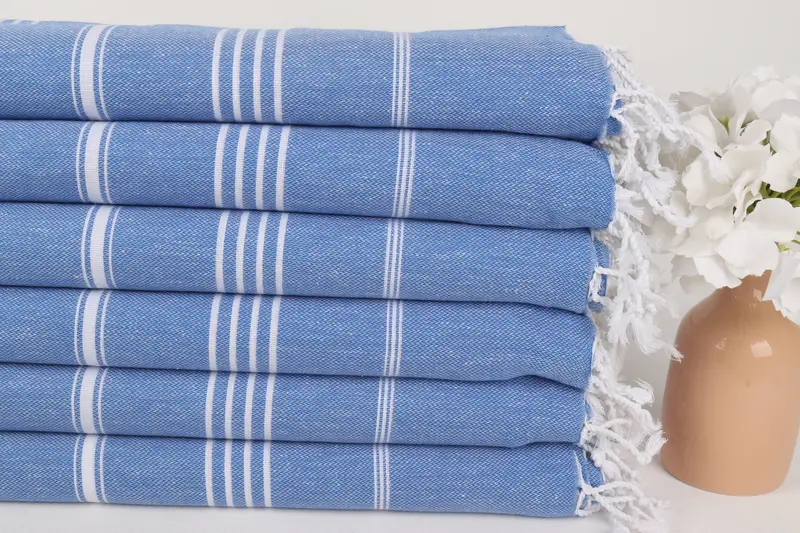 Strandhochzeitsbevorzugung, Brautduschengeschenke, Junggesellenparty -Gefälligkeiten, 70 x 40 Baumwollstreifentuch, absorbierendes türkisches Handtuch, Geschenk für ihn - 3