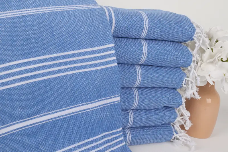 Strandhochzeitsbevorzugung, Brautduschengeschenke, Junggesellenparty -Gefälligkeiten, 70 x 40 Baumwollstreifentuch, absorbierendes türkisches Handtuch, Geschenk für ihn - 1