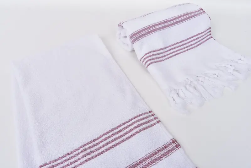 Spa Towel, Gym Towel, Bachelorette Party Favor, 40x18 Cotton Striped Terry Towel, Personalized Dish Towel, Bathroom Towels, Turkish Hand Towel - 7