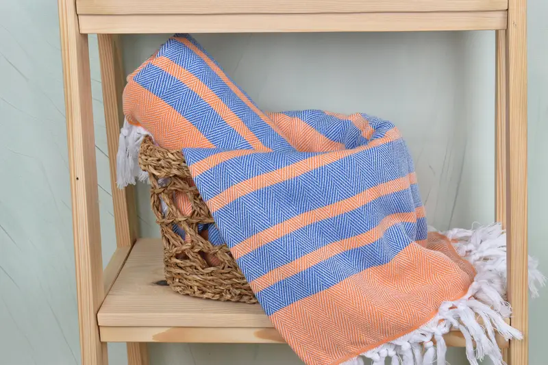 Bachelorette Party Gifts, Personalized Towel, Cotton towel, 68x36 Cotton Chevron Towel, Customized Turkish Towel, Bridal Gifts, Organic Towel - 8
