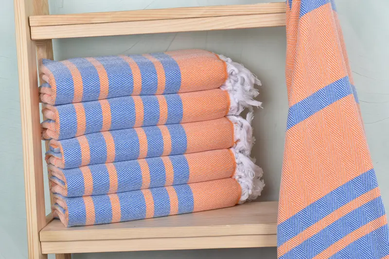 Bachelorette Party Gifts, Personalized Towel, Cotton towel, 68x36 Cotton Chevron Towel, Customized Turkish Towel, Bridal Gifts, Organic Towel - 4