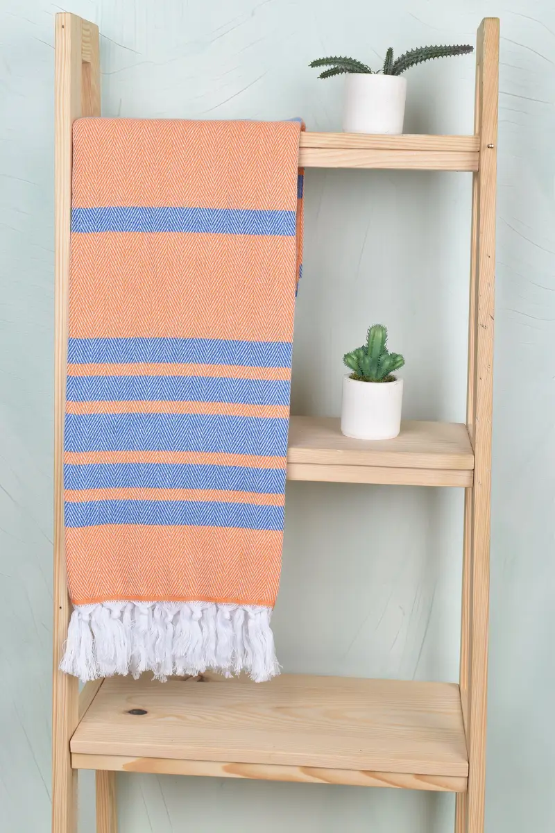 Bachelorette Party Gifts, Personalized Towel, Cotton towel, 68x36 Cotton Chevron Towel, Customized Turkish Towel, Bridal Gifts, Organic Towel - 16