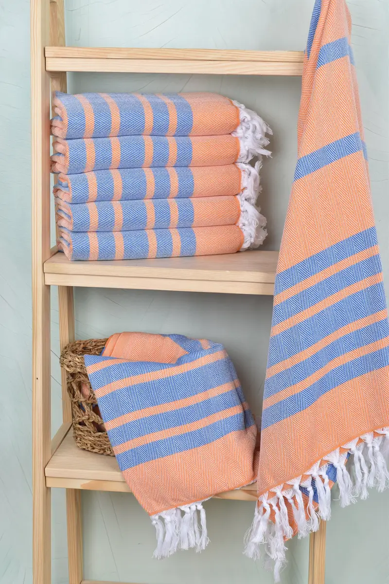 Bachelorette Party Gifts, Personalized Towel, Cotton towel, 68x36 Cotton Chevron Towel, Customized Turkish Towel, Bridal Gifts, Organic Towel - 6