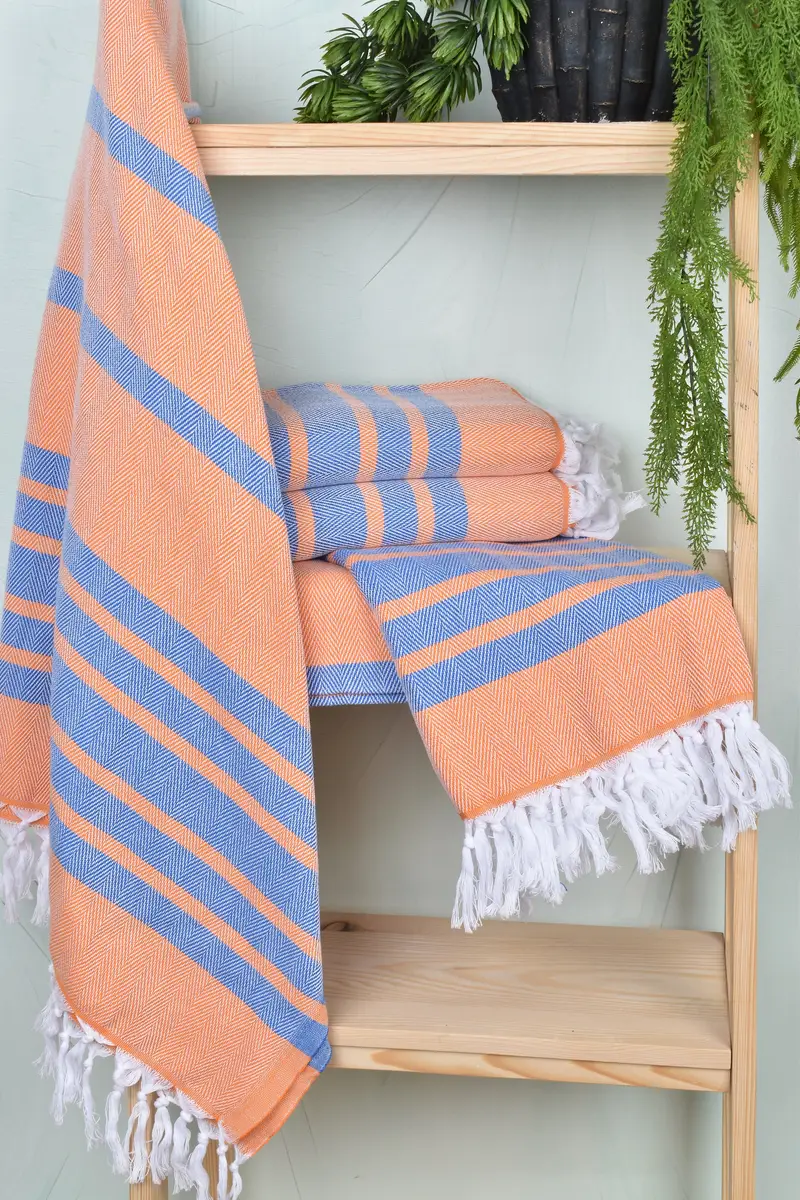 Bachelorette Party Gifts, Personalized Towel, Cotton towel, 68x36 Cotton Chevron Towel, Customized Turkish Towel, Bridal Gifts, Organic Towel - 11