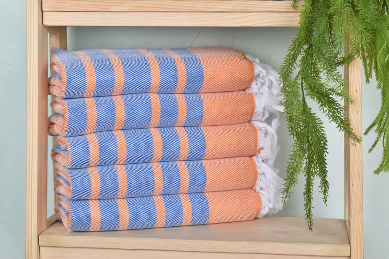 Bachelorette Party Gifts, Personalized Towel, Cotton towel, 68x36 Cotton Chevron Towel, Customized Turkish Towel, Bridal Gifts, Organic Towel - 1