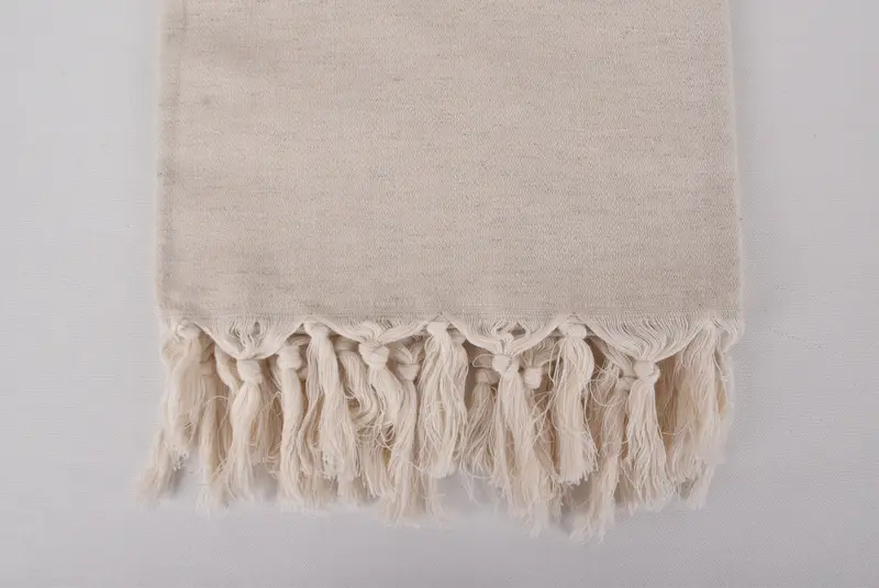 Memorial Gift, 70x40 Linen Striped Towel, Embroidered Towel, Absorbent towel, Bachelorette Beach Towel, Turkish Towel Beach, Wedding Hand Made Gift - 3