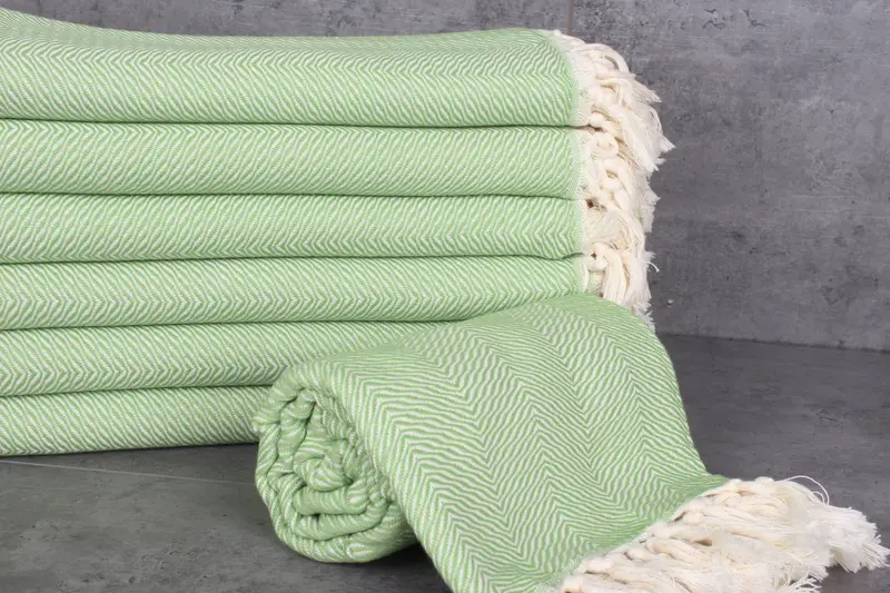 Wedding Shower Gift, Gift For Him, Large Turkish Towel, Bachelorette Gifts, Arizona Bachelorette Party Favors, 70x40 Cotton Chevron Towel - 2