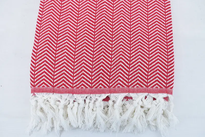 Monogram Blanket, Personalized Gift For Her, 92x76 Cotton Chevron Towel, Decorative Blanket, Custom Blanket, Beach Bachelorette Party Decorations - 4