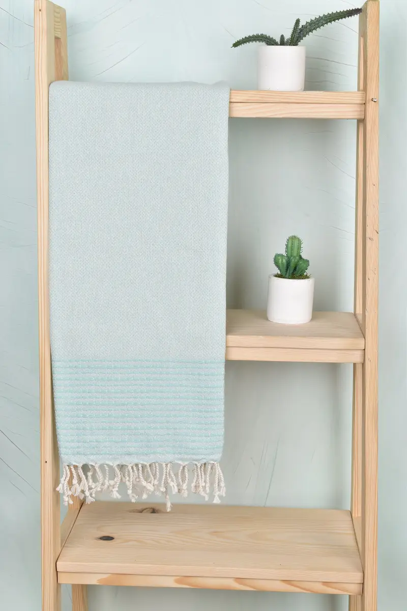 Gifts For Him, 70x36 Cotton Striped Towel, Beach Towel Gift, Organic Towel, Wedding Gift Ideas, Sand-resistant towel, Turkish Bath Towel Set - 8