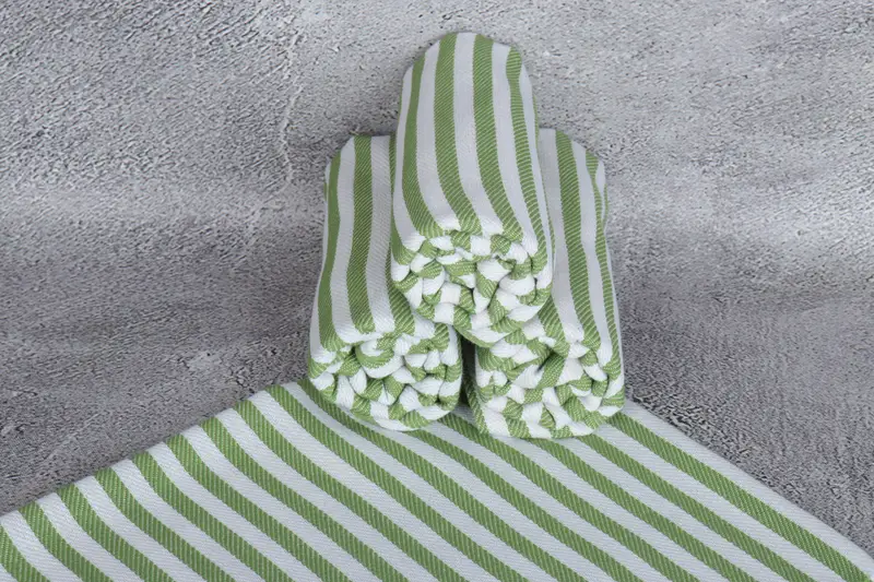 Bathroom Towels, Personalized Gift, Turkish Tea Towel, Turkish Towel Monogram, Gift For Her, 40x18 Cotton Striped Towel, Guest Towel, Gift For Bride - 7