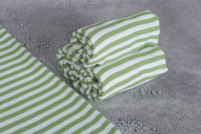 Bathroom Towels, Personalized Gift, Turkish Tea Towel, Turkish Towel Monogram, Gift For Her, 40x18 Cotton Striped Towel, Guest Towel, Gift For Bride - 8