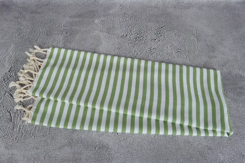 Bathroom Towels, Personalized Gift, Turkish Tea Towel, Turkish Towel Monogram, Gift For Her, 40x18 Cotton Striped Towel, Guest Towel, Gift For Bride - 6
