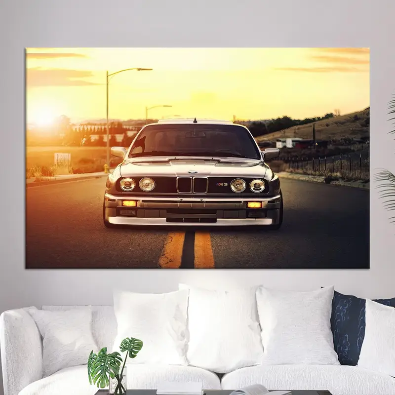 Modern Printed Canvas Art for Boy Room & Man Cave