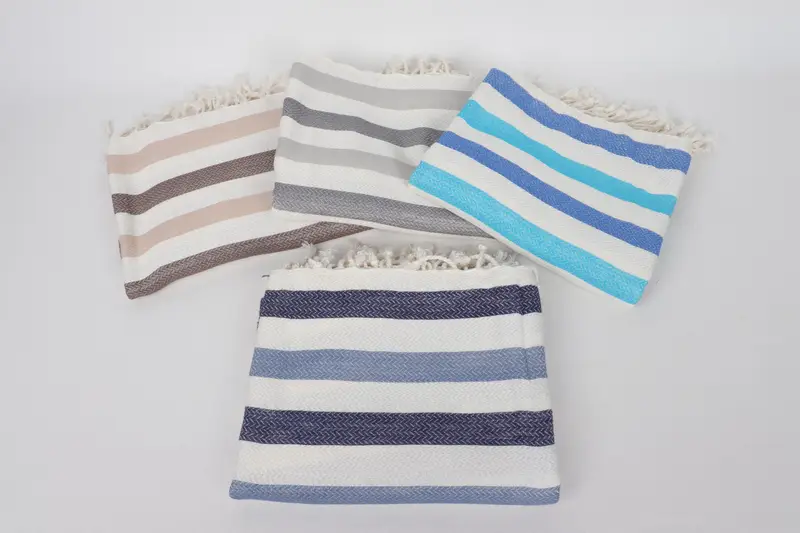 Bachelor Towel, Bachelor Party Favors, 68x40 Cotton Striped Towel, Large Turkish Towel, Custom Beach Towel, Cotton towel, Eco-Friendly Turkish Towel - 3