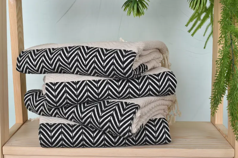70x40 Cotton Chevron Towel, Lightweight Turkish towel, Bridemaids Beach Towel, Spa Towel, Spa Gift, Bachelorette Party Favors, Bachelorette Gifts - 7