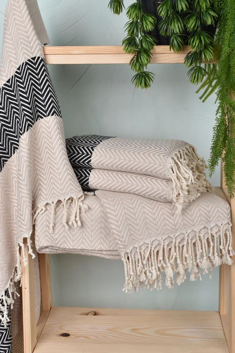 70x40 Cotton Chevron Towel, Lightweight Turkish towel, Bridemaids Beach Towel, Spa Towel, Spa Gift, Bachelorette Party Favors, Bachelorette Gifts - 6