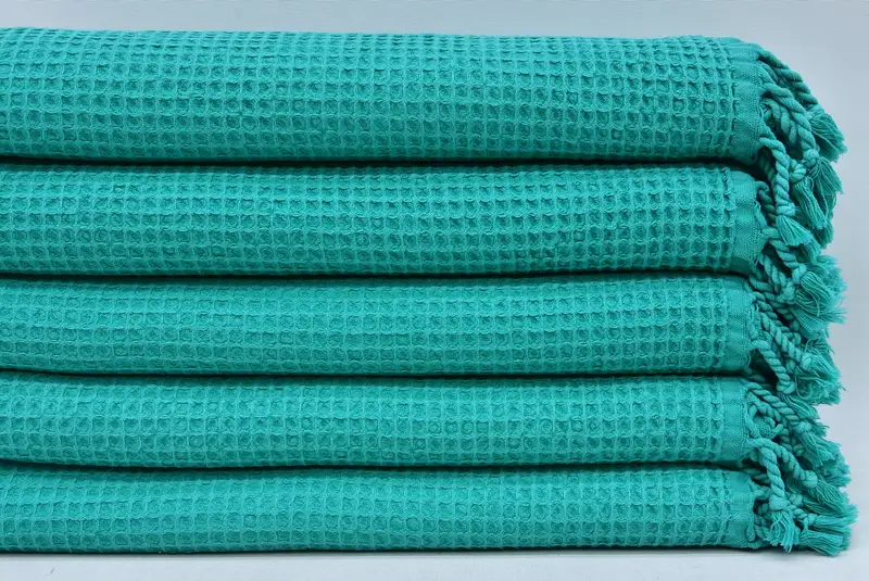 Fouta towel, Beach Towel Bulk, 68x36 Cotton Waffle Towel, Quick-Dry Beach Towel, Best Friend Wedding Gift, Personalized Gift For Him - 1