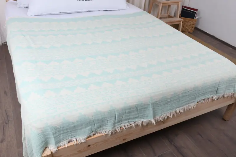 Bachelorette Gifts, Custom Blanket, Woven Blanket, Turkish Throw Blanket, Couch Cover, Thanksgiving Tablecloth, 86x56 Cotton Kilim Towel - 7