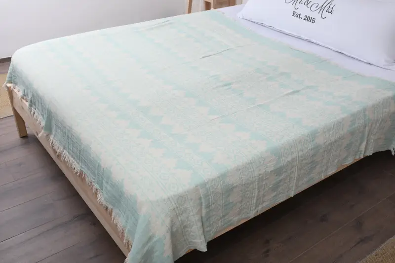 Bachelorette Gifts, Custom Blanket, Woven Blanket, Turkish Throw Blanket, Couch Cover, Thanksgiving Tablecloth, 86x56 Cotton Kilim Towel - 8