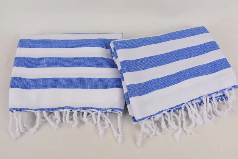 Monogramm Strandtuch, umweltfreundliches türkisches Peshtemal-Handtuch, 68x36 Baumwollstreifentuch, gestickte Handtuch, Brautdusche Gunst, leichtes Handtuch - 7