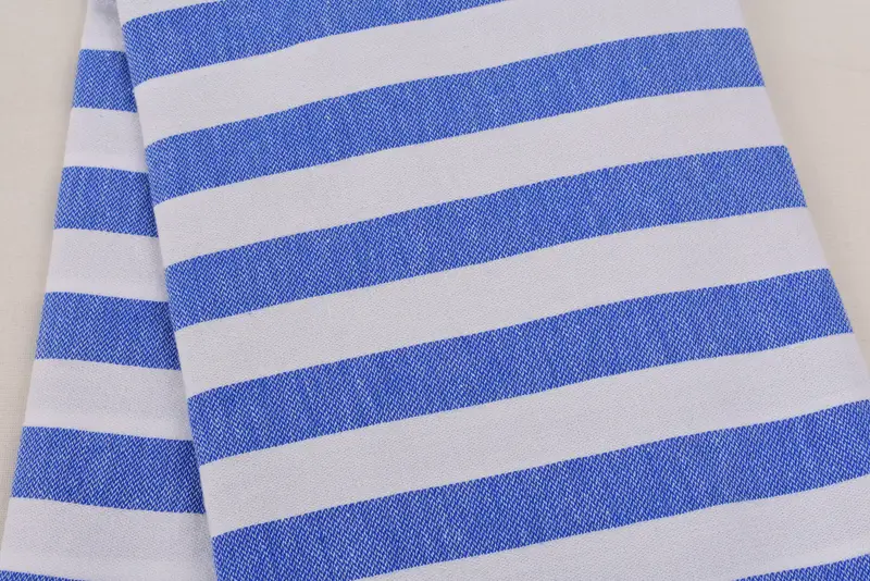 Monogramm Strandtuch, umweltfreundliches türkisches Peshtemal-Handtuch, 68x36 Baumwollstreifentuch, gestickte Handtuch, Brautdusche Gunst, leichtes Handtuch - 5
