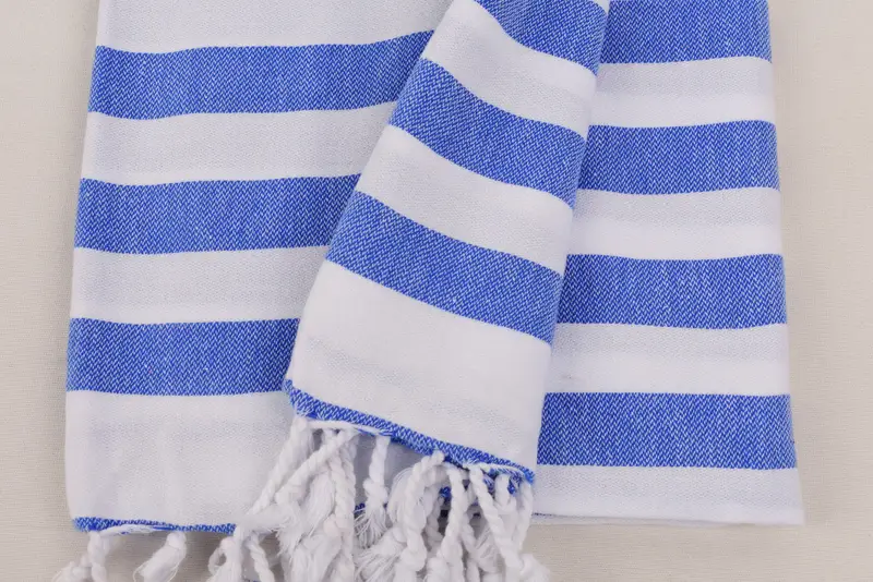 Monogramm Strandtuch, umweltfreundliches türkisches Peshtemal-Handtuch, 68x36 Baumwollstreifentuch, gestickte Handtuch, Brautdusche Gunst, leichtes Handtuch - 6