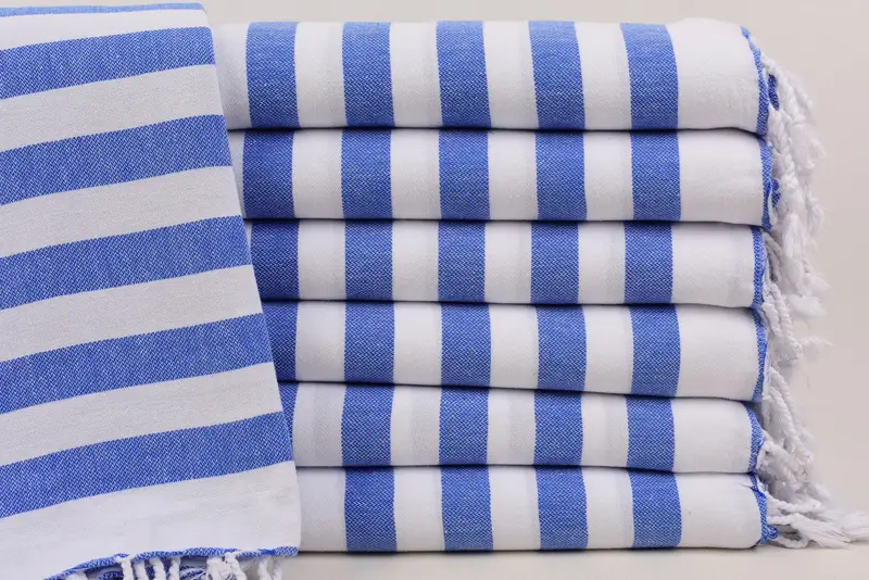 Monogramm Strandtuch, umweltfreundliches türkisches Peshtemal-Handtuch, 68x36 Baumwollstreifentuch, gestickte Handtuch, Brautdusche Gunst, leichtes Handtuch - 1