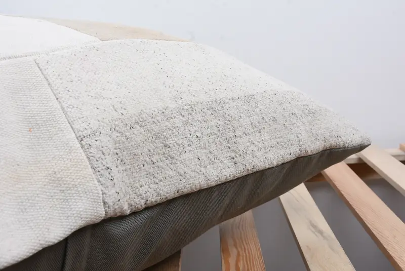 Pillow Case, Gift Pillow, 28x28 White Pillow Sham, Boho Pillow Sham Cover, Pastel Pillow Sham, Boho Pillow, Vintage Pillow - 7