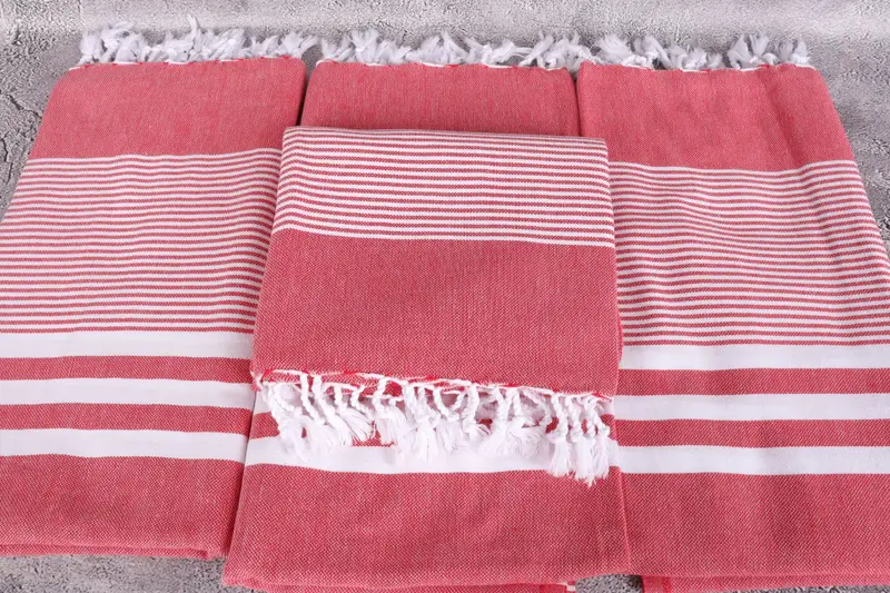 Maid Of Honor Gift, Best Friend Wedding Gift, Bridesmaid Gifts, Best Wedding Gift, Luxury towel, Peshtemal Towel, 70x40 Cotton Striped Towel - 4