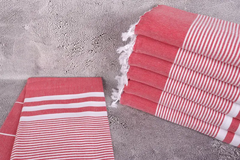 Maid Of Honor Gift, Best Friend Wedding Gift, Bridesmaid Gifts, Best Wedding Gift, Luxury towel, Peshtemal Towel, 70x40 Cotton Striped Towel - 2