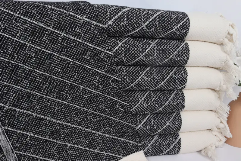 Embroidery Towels, 36x18 Cotton Geometric Towel, Summer Gift, Wedding Hand Made Gift, Turkish Hand Towel, Personalized Gift, Small Bath Towels - 1