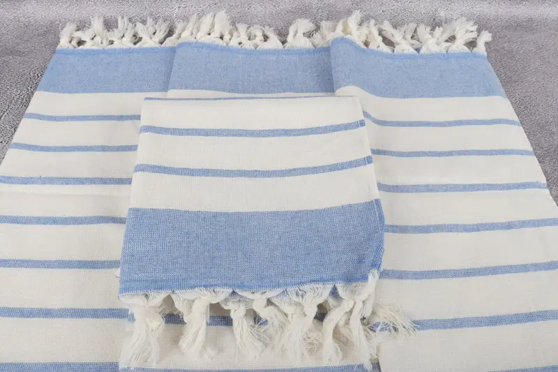 Personalize Gift, Personalized Hand Towel, Spa Towel, Beach Wedding Favor, Monogram Kitchen Towel, Turkish Hand Towel, 36x18 Cotton Striped Towel - 4