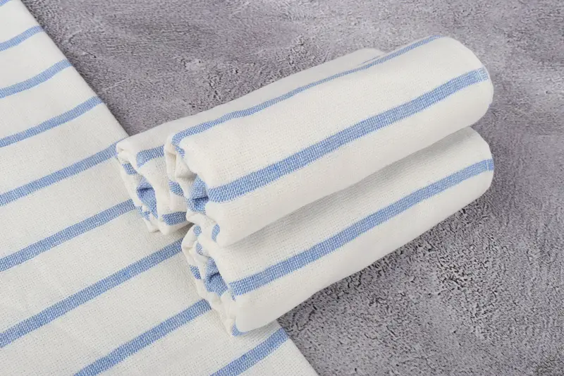 Personalize Gift, Personalized Hand Towel, Spa Towel, Beach Wedding Favor, Monogram Kitchen Towel, Turkish Hand Towel, 36x18 Cotton Striped Towel - 7