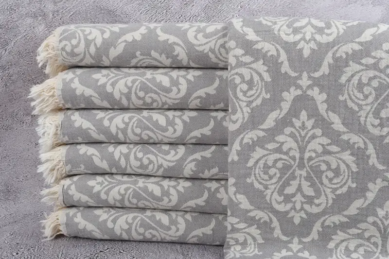 Bulk Order Towel, Bridesmaid Gifts, Monogrammed Beach Towel, Bachelor Towel, 68x36 Cotton Baroque Towel, Gift For Coworker, Custom Wedding Gift - 2