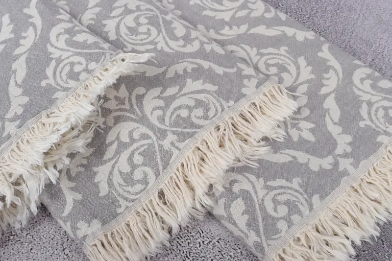 Bulk Order Towel, Bridesmaid Gifts, Monogrammed Beach Towel, Bachelor Towel, 68x36 Cotton Baroque Towel, Gift For Coworker, Custom Wedding Gift - 6