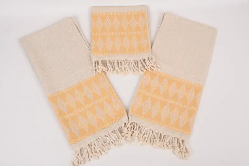 40x20 Leinen Kilim Designtuch, türkisches Handtuch Handtuch, Spahandtuch, personalisiertes Geschirrtuch, Reisehandtuch, Hauswärmegeschenk, Personalized Gift - 6