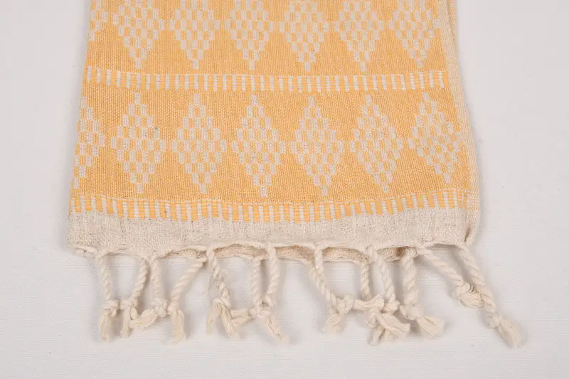 40x20 Leinen Kilim Designtuch, türkisches Handtuch Handtuch, Spahandtuch, personalisiertes Geschirrtuch, Reisehandtuch, Hauswärmegeschenk, Personalized Gift - 3