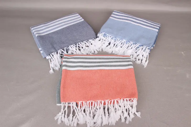 Lightweight towel, Best Friend Christmas Gift, Towel With Name, 68x40 Cotton Striped Towel, Turkish bath towel, Absorbent towel, Bachelorette Towel - 4