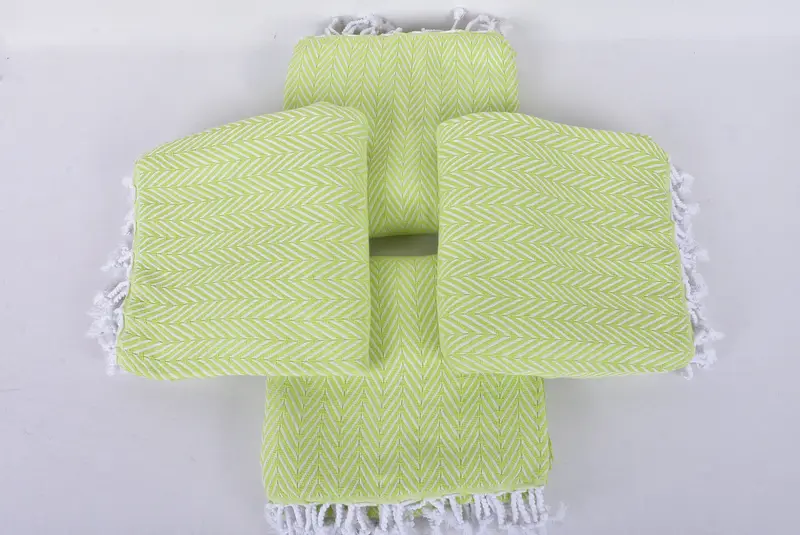 Holiday Towel, 68x40 Cotton Zig zag Towel, Large Beach Towel Personalized, Bachelorette Gifts, Wedding For Favor, Bridesmaid Gift, Best Friend Gift - 6