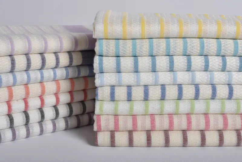 Wedding Towel, Personalized Gift For Him, Bachelor Bachelorette Party Favors, Organic towel, 70x40 Cotton Striped Towel, Gym Towel, Peshtemal Towel - 3