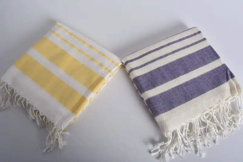 Wedding Towel, Personalized Gift For Him, Bachelor Bachelorette Party Favors, Organic towel, 70x40 Cotton Striped Towel, Gym Towel, Peshtemal Towel - 6