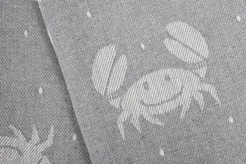 Oversized Beach Towel, Family Gift, Turkish bath towel, Bachelorette Party Gifts, 68x40 Cotton Crab Design Towel, Personalized Gift, Scarf Towel - 6
