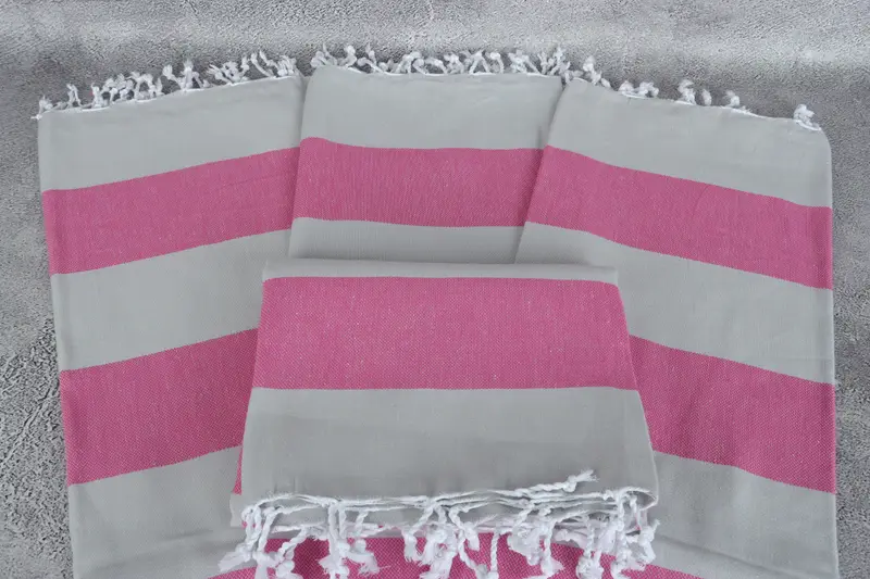 Bachelorette Party Decorations, Embroidered Towel, Turkish Towel Beach Towel, Handmade Gift, 70x40 Cotton Striped Towel, Personalized Gifts - 4
