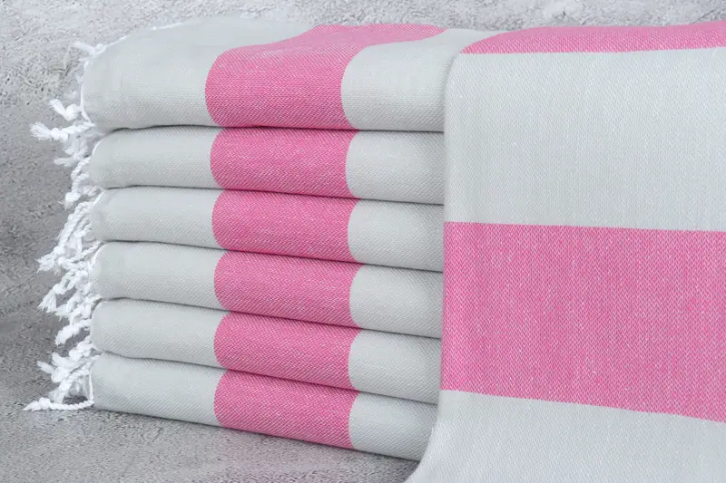 Bachelorette Party Decorations, Embroidered Towel, Turkish Towel Beach Towel, Handmade Gift, 70x40 Cotton Striped Towel, Personalized Gifts - 1