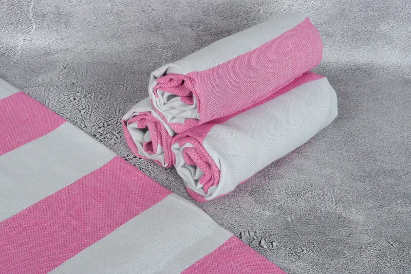 Bachelorette Party Decorations, Embroidered Towel, Turkish Towel Beach Towel, Handmade Gift, 70x40 Cotton Striped Towel, Personalized Gifts - 8